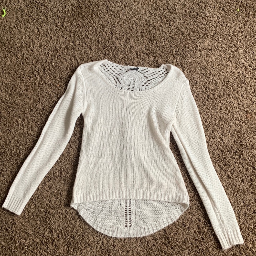 White sweater